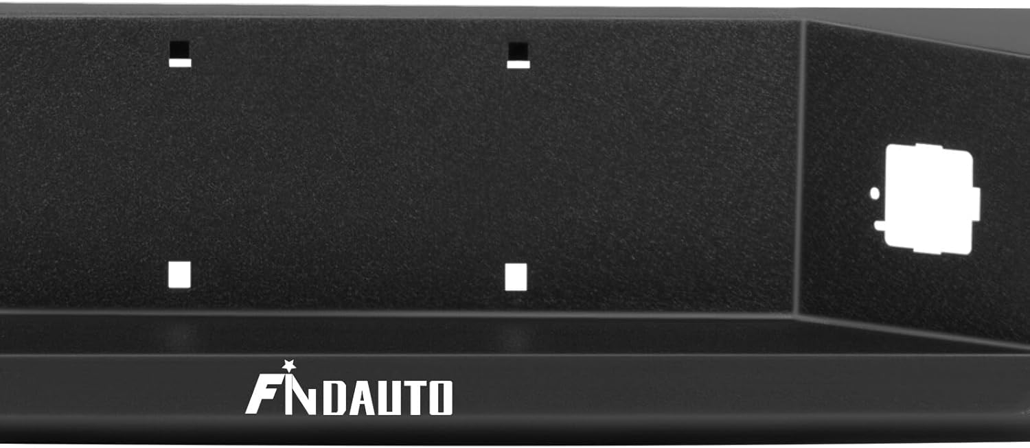FINDAUTO Combo de parachoques delantero y trasero para Toyota Tacoma 2005-2015 para Toyota Tacoma mejorado con textura negra Rock Crawler