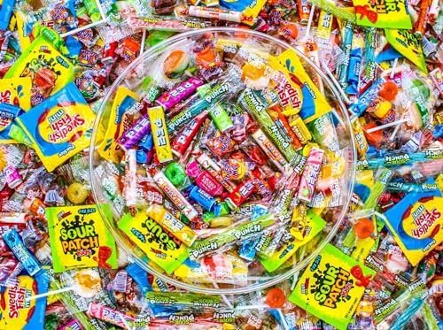Ultimate Candy Variety Mix de 10 libras  Caramelos a granel  Paquete variado de dulces a granel  Caramelos envueltos individualmente  Bubble Gum,