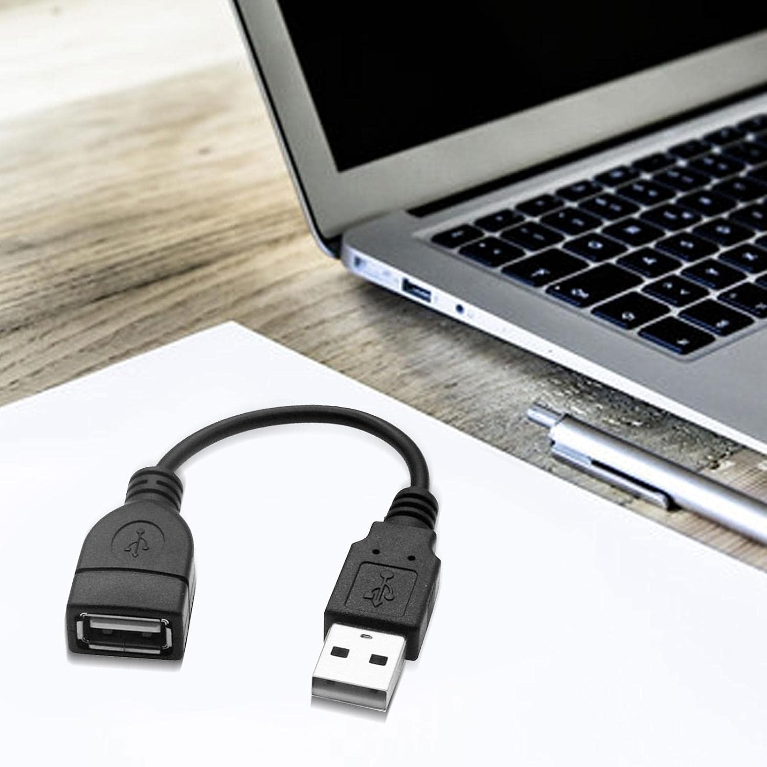 Kumprohu Cable de extensión USB – Cable de extensión USB 2.0 macho a hembra – Extensor USB de múltiples longitudes para cámara web, auriculares VR,