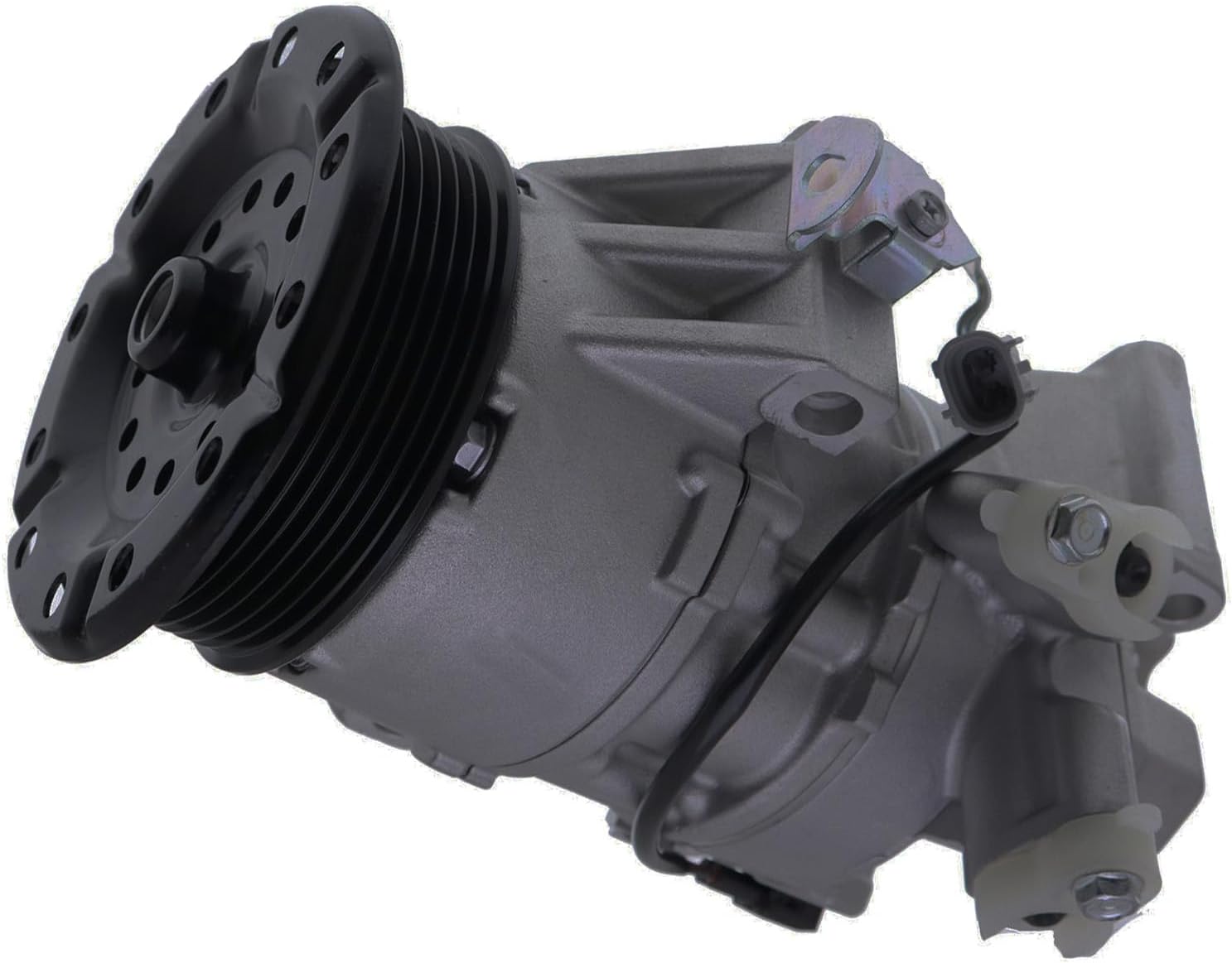 Tenlioshun Compresor 88310-52321 88310-52551 de la CA de 5SER09C 6PK caben para las piezas de recambio del compresor de CA de Toyota Yaris 1,3 Denso