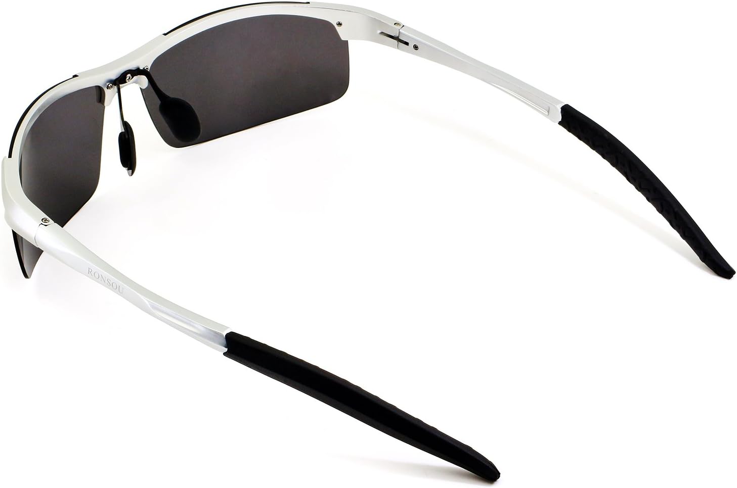 RONSOU Gafas de sol polarizadas Al-Mg para hombre, irrompibles, para conducir, ciclismo, pesca, golf