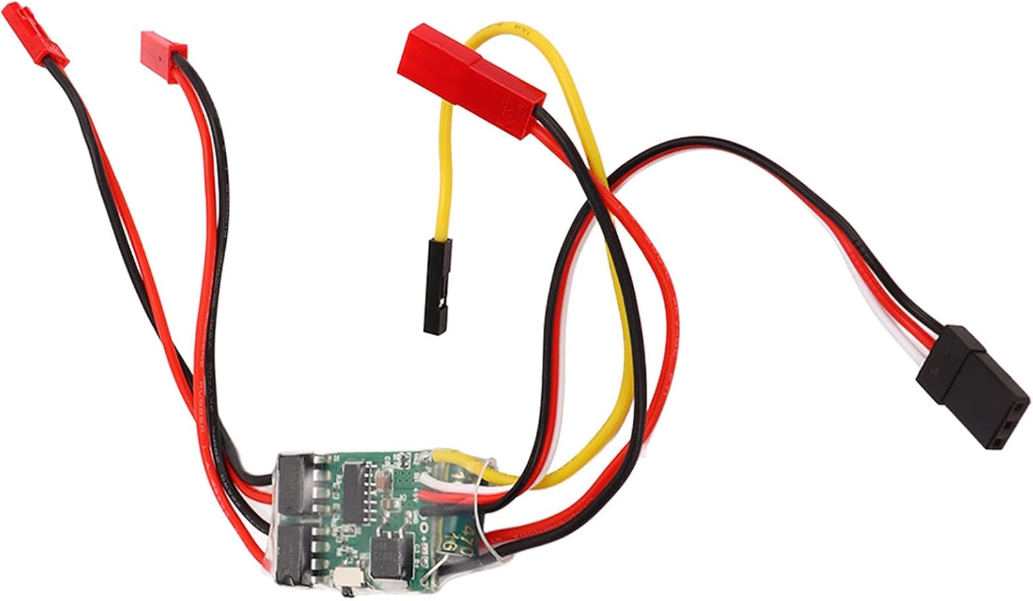 RC ESC bidireccional, controlador de velocidad de motor cepillado RC excelente capacidad antiinterferencia, buena disipación de calor, protección de