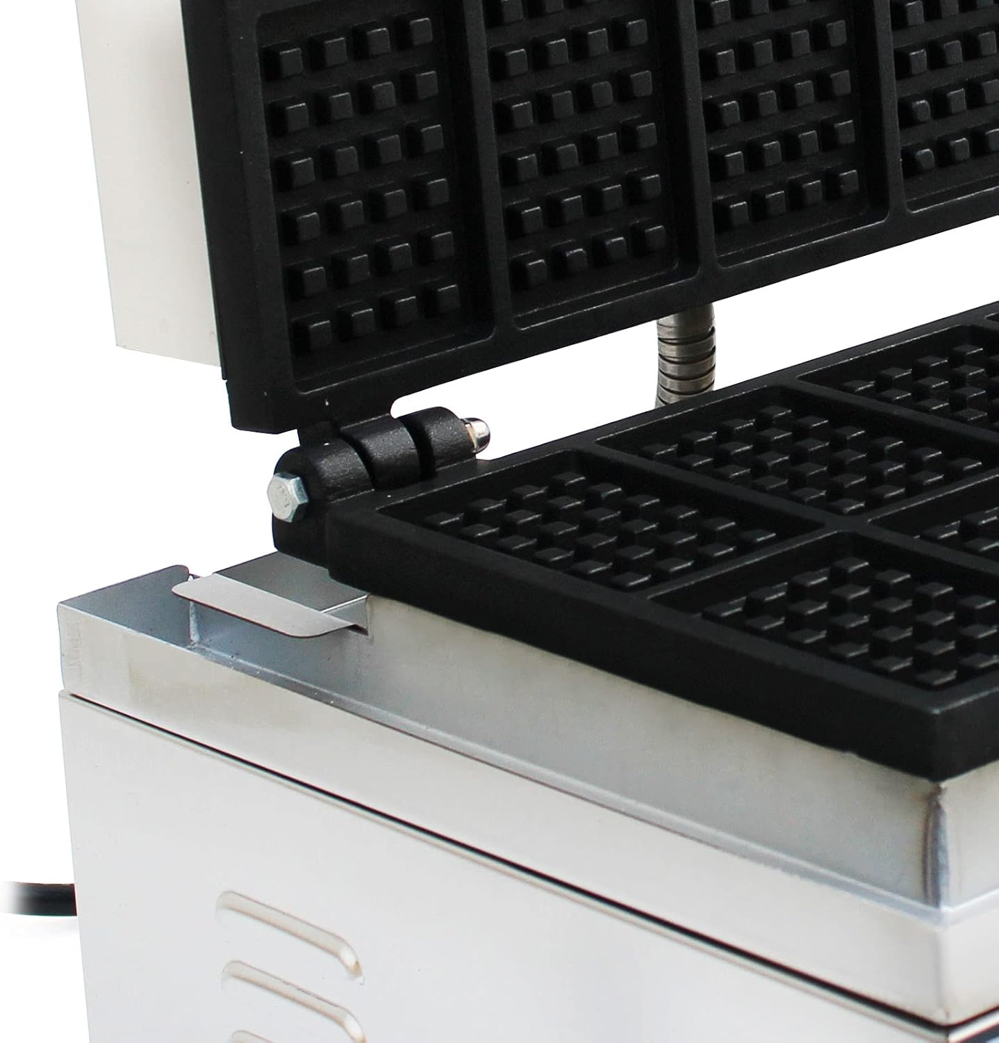 Máquina eléctrica de gofres comercial de 10 piezas, temperatura de 110 V, 122-572 , horneador de gofres belga antiadherente para restaurante y uso