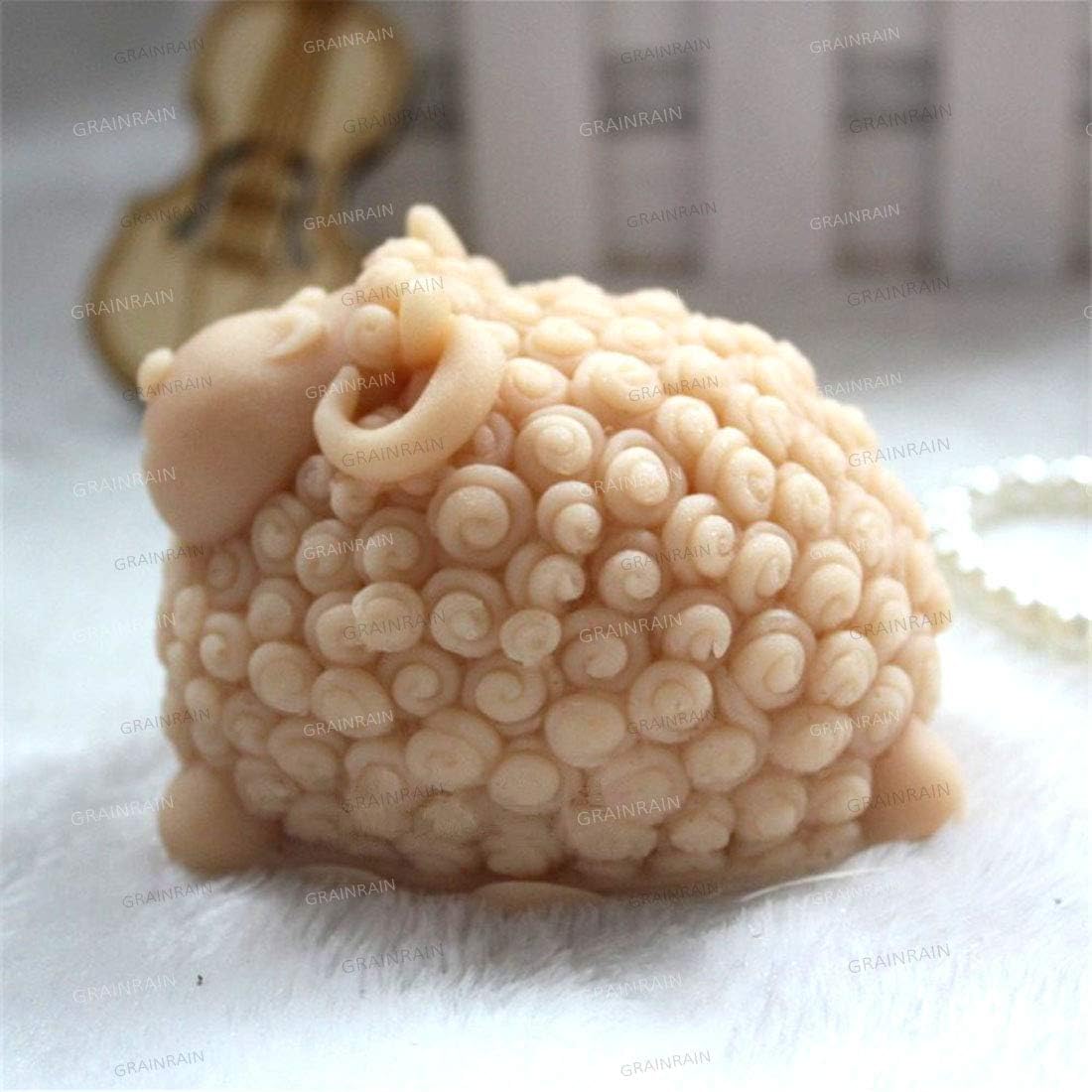 Craft Art – Molde de silicona para jabón, moldes de silicona hechos a mano para hacer jabón (11043)