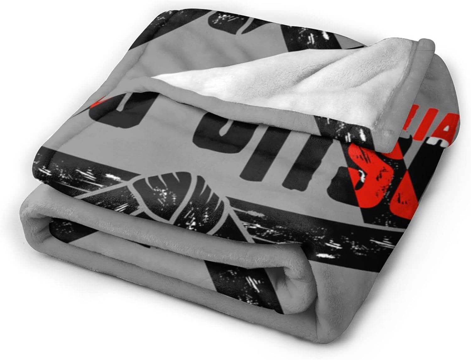 Jiu Jitsu – Manta de forro polar para cama y sofá, tamaño 50 x 40 pulgadas para esterillas de yoga y funda de almohada