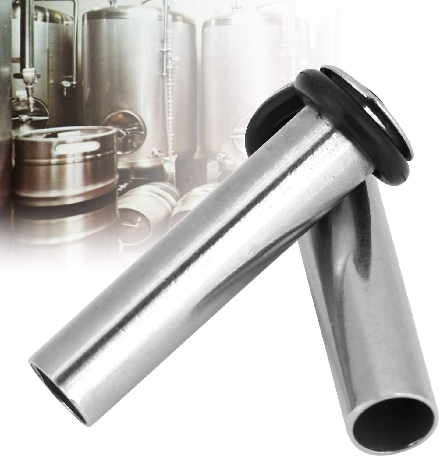 TOPINCN Tubo de inmersión de acero inoxidable con ORing para Cornelius Cornelius Corny Keg Homebrew Draft Beer Brew Accesorios