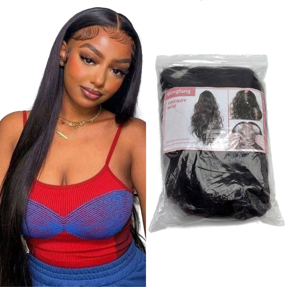 Encaje frontal recto 13×4 parte libre Hd Encaje 100% brasileño virgen Remy cabello humano con cabello de bebé 10A de oreja a oreja encaje frontal