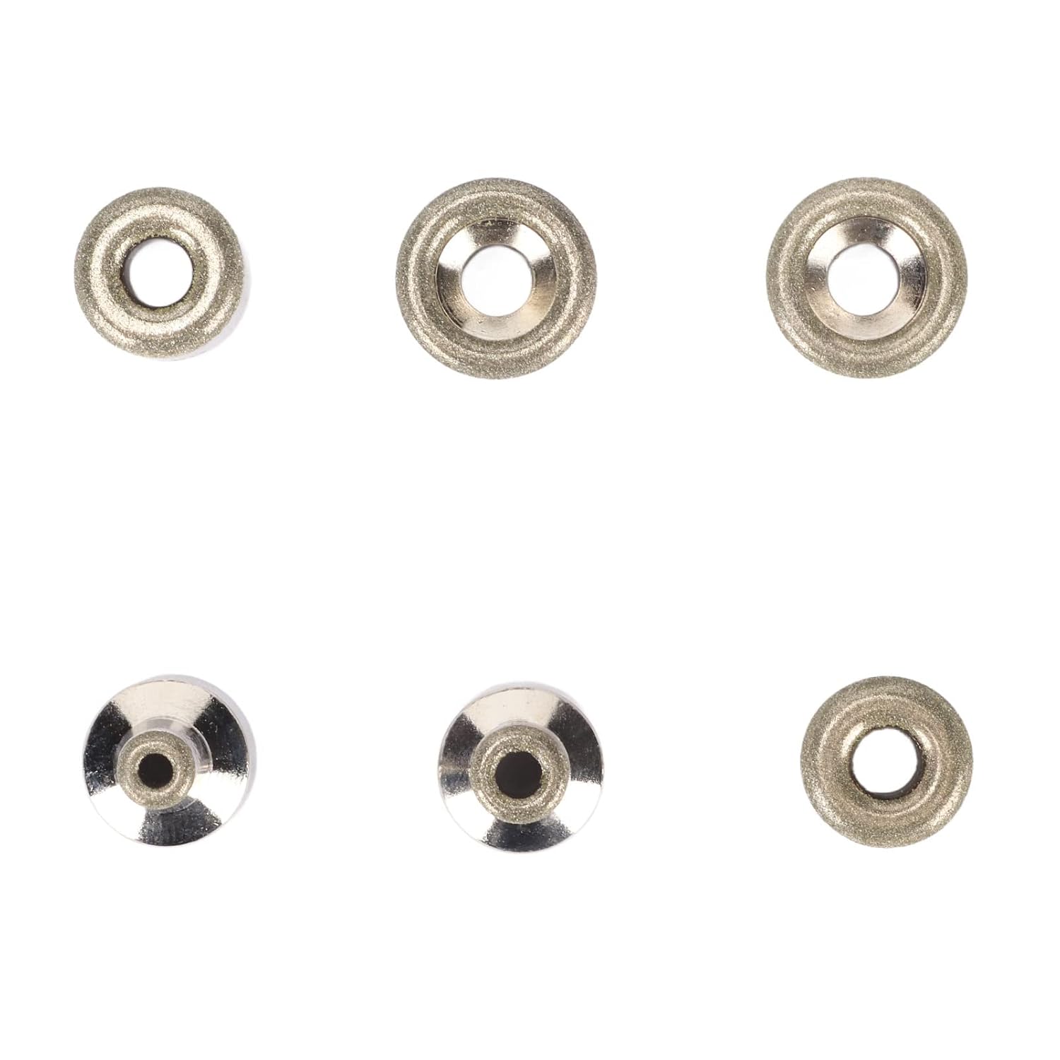 6 puntas de repuesto para cabeza de dermoabrasión de diamante, punta fina de diamante, puntas de diamante de dermoabrasión para máquina de belleza