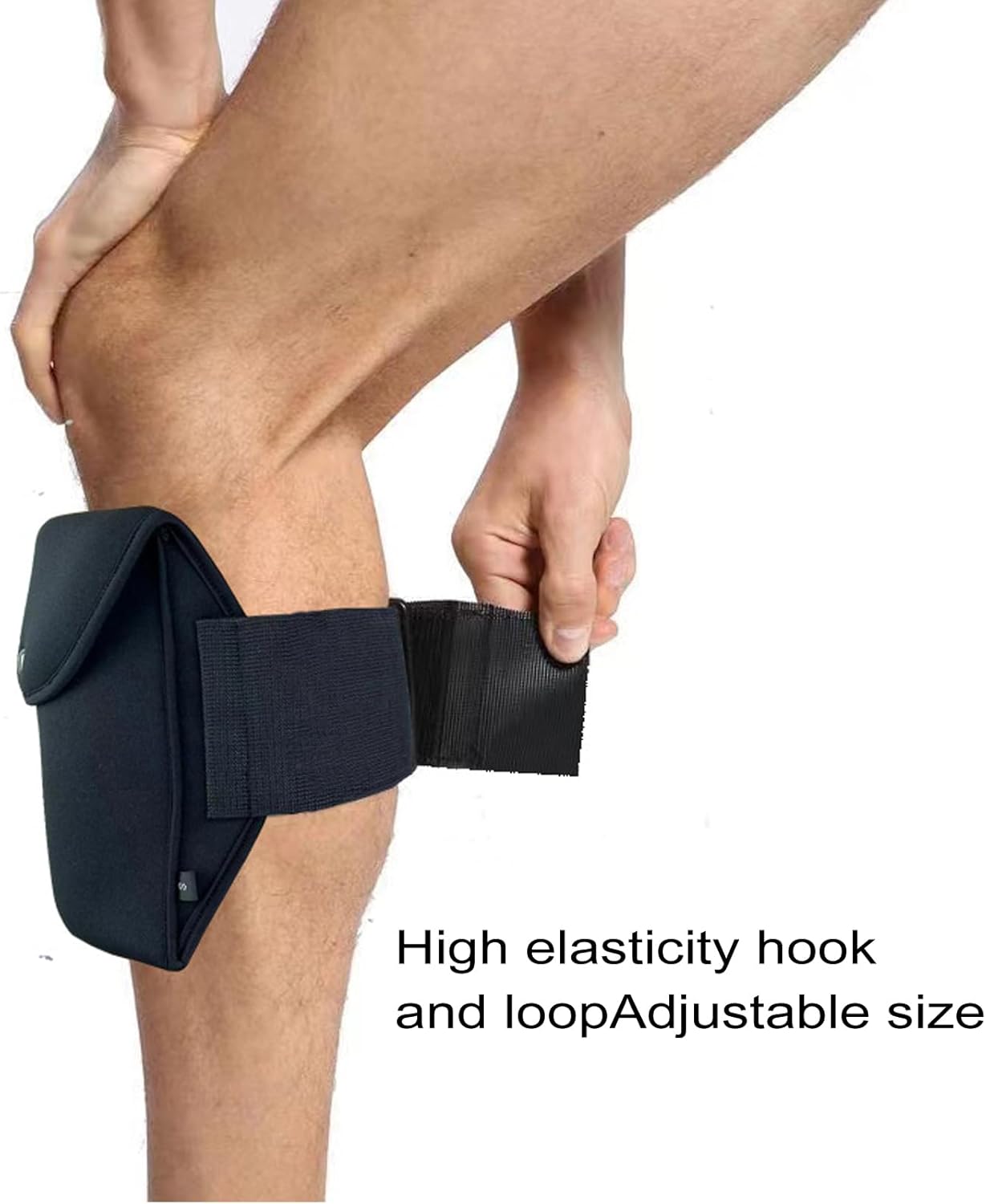 Cinturón de pierna con soporte para bomba de insulina – Estuche ajustable para bomba diabética – Cinturones impermeables para bomba de insulina