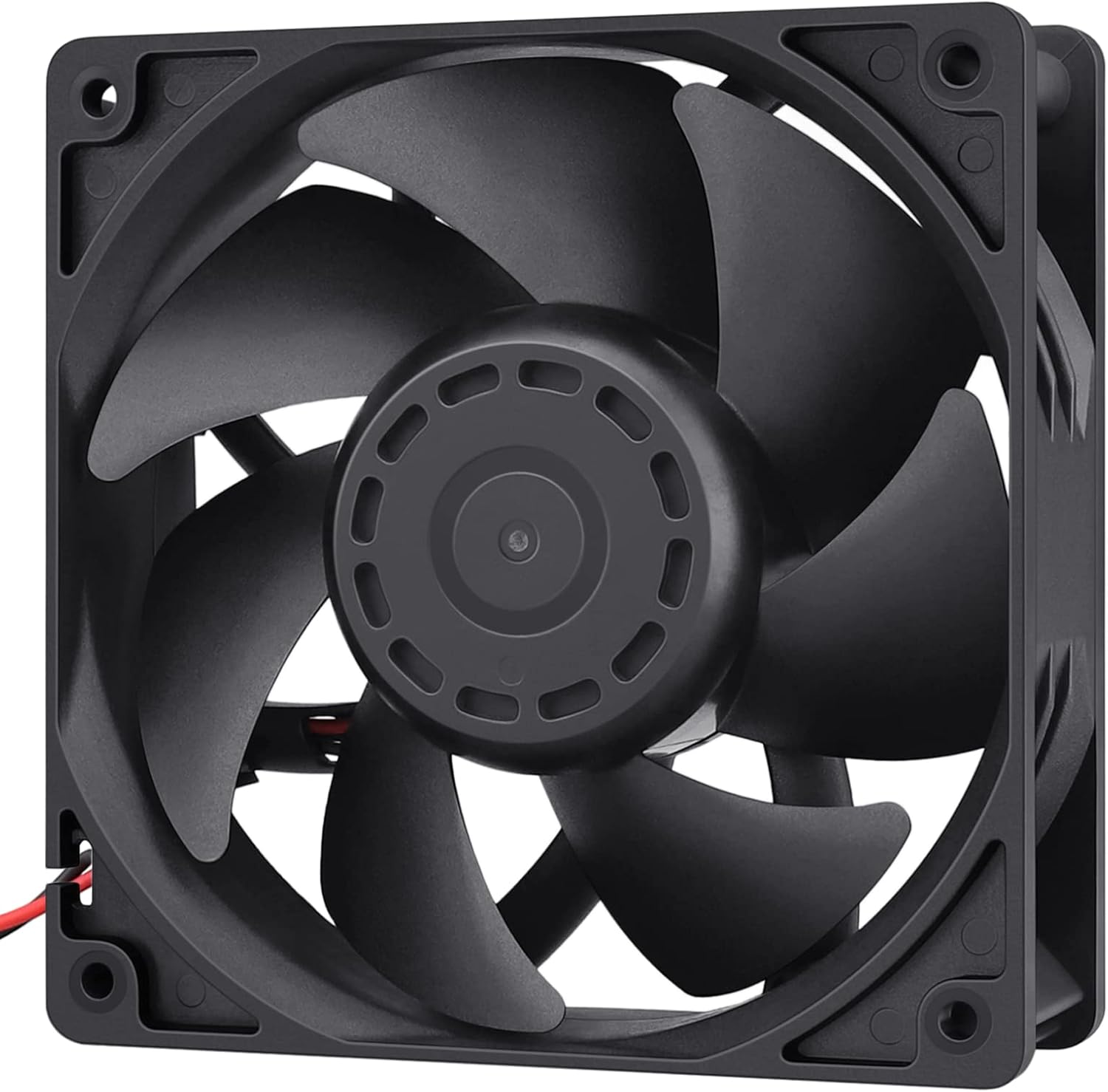GDSTIME Doble rodamiento de bolas gran flujo de aire de alta velocidad Preesure 4500rpm 12038 4.7 in 4.724 in X 1.496 in 5 pulgadas 12v DC