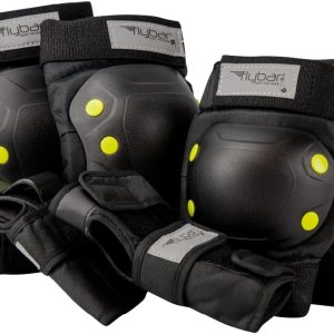 Flybar Juego de equipo de seguridad de protección equipo de seguridad multideportivo para patines en línea, patinaje en línea, ciclismo, BMX, Flybar Juego de equipo de seguridad de protección equipo de seguridad multideportivo para patines en línea, patinaje en línea, ciclismo, BMX,