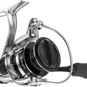 Tempo Vertix Spinning Reel, Smooth 10+1 Stainless BB Fishing Reels for Freshwater, Ultralight Graphite Frame with Carbon Fiber 20LBs Drag Max, 6.21 Tempo Vertix Spinning Reel, Smooth 10+1 Stainless BB Fishing Reels for Freshwater, Ultralight Graphite Frame with Carbon Fiber 20LBs Drag Max, 6.21