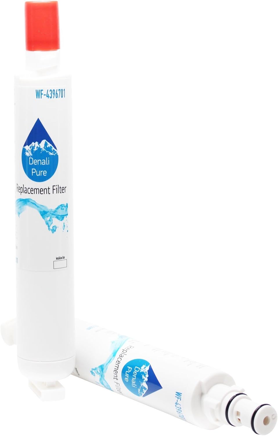 Paquete de 2 filtros de agua de repuesto para refrigerador Whirlpool GR2SHWXVB01 – Compatible con cartucho de filtro de agua para refrigerador