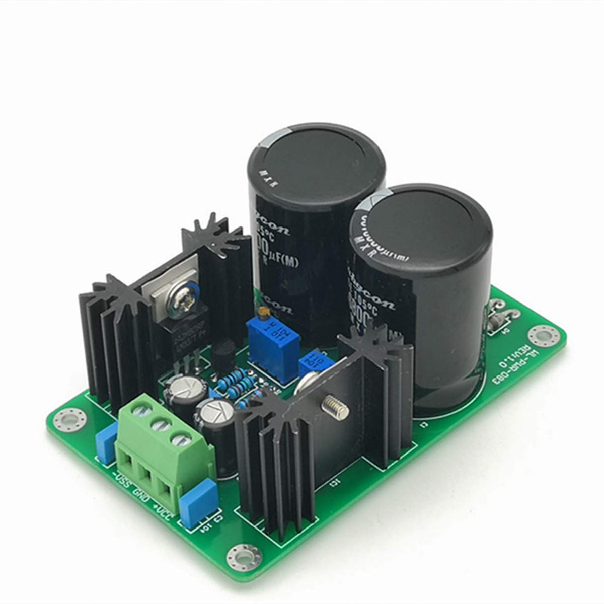Fuente de alimentación regulada lineal de alta precisión LM317 LM337 TL431.