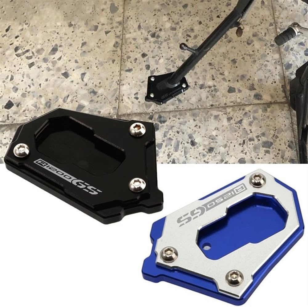 Almohadilla lateral de motocicleta Soporte de motocicleta para B&MW R 1200 GS LC R1200GS ADV R1250GS Adventure 2013-2022 Soporte lateral CNC para