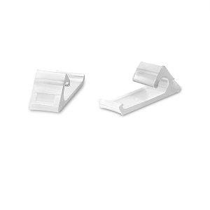 Clips laterales horizontales de nailon para montaje de cables coaxiales (RG6 RG59), clips a presión para colgar y organizar cables, color blanco, Clips laterales horizontales de nailon para montaje de cables coaxiales (RG6 RG59), clips a presión para colgar y organizar cables, color blanco,