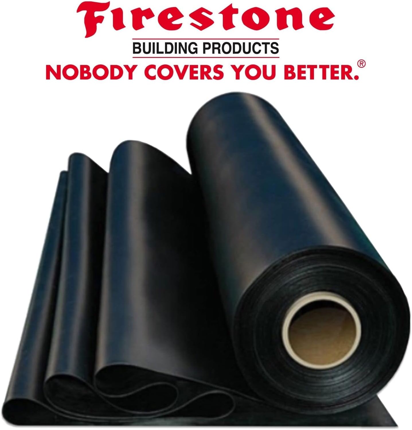 10′ x 100′ Firestone Rubbergard 45-Mil EPDM Roofing Rubber