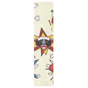 Boom – Cinta de agarre impermeable para patineta, antideslizante, 33.1 x 9.1 pulgadas, papel de lija Boom – Cinta de agarre impermeable para patineta, antideslizante, 33.1 x 9.1 pulgadas, papel de lija