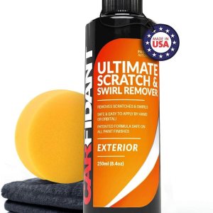 Carfidant Kit universal de eliminación de arañazos y remolinos, removedor de arañazos de coche para arañazos profundos con almohadilla amortiguadora Carfidant Kit universal de eliminación de arañazos y remolinos, removedor de arañazos de coche para arañazos profundos con almohadilla amortiguadora