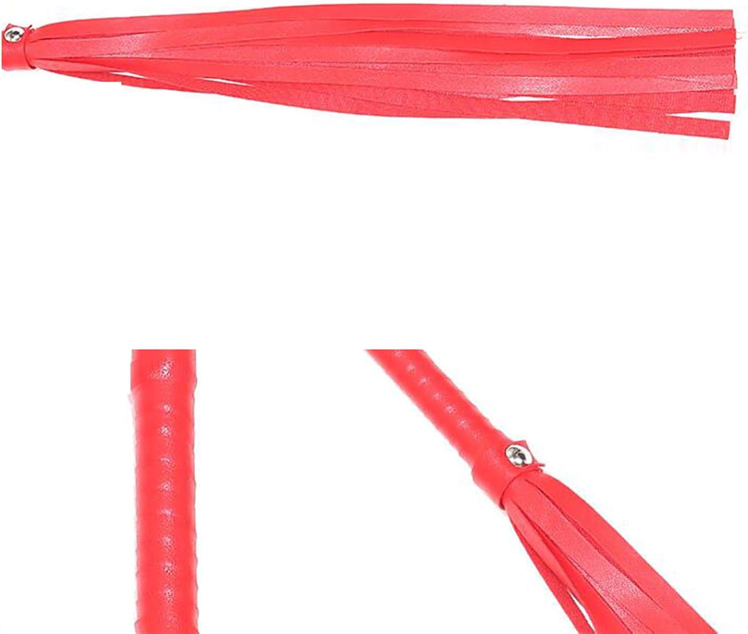 Essencedelight – Arnés de cuero para montar a caballo, látigo de carreras de caballos, suministros de cosplay para jinetes, entrenadores,