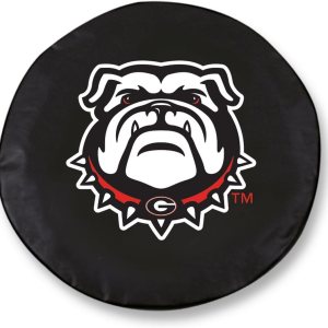 Holland Bar Stool Co. Georgia Bulldogs HBS Dog – Funda de vinilo negro para neumáticos de repuesto (35 x 12.5 pulgadas) Holland Bar Stool Co. Georgia Bulldogs HBS Dog – Funda de vinilo negro para neumáticos de repuesto (35 x 12.5 pulgadas)