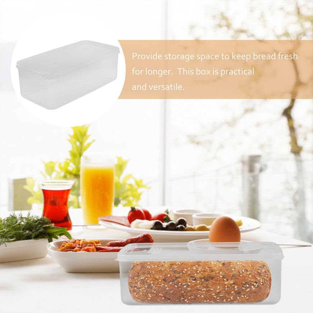 Abaodam 2 unids caja caja fruta tarro alimentos fresco mantener titular refrigerador tostada contenedores para refrigerador fresco mantener soporte