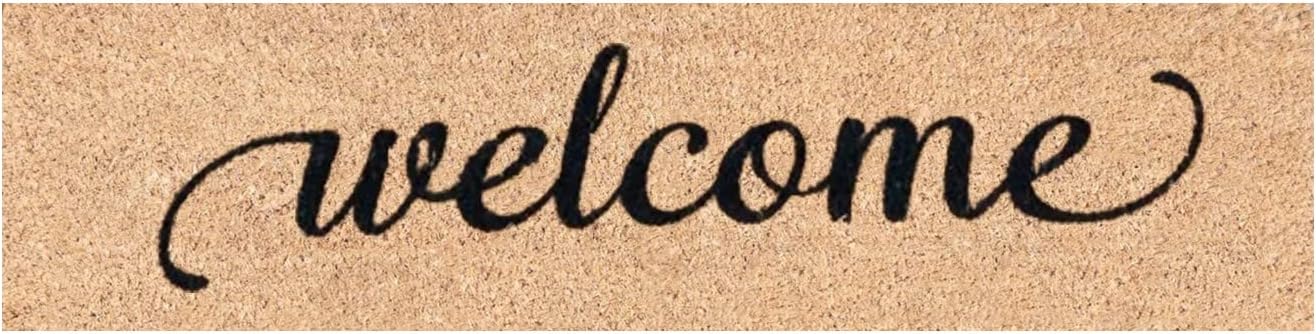 Felpudo de interior para entrada, tapete delgado de bienvenida, decoración de casa de juegos, tapete estrecho, tapete de bienvenida para uso en