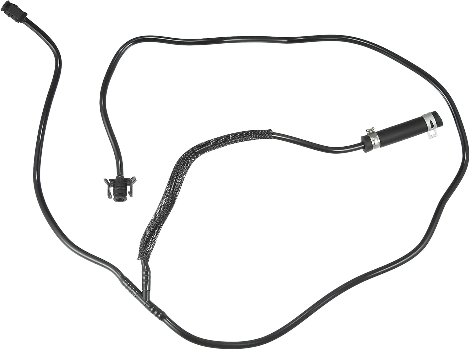 X AUTOHAUX Manguera de desbordamiento de refrigerante del motor Manguera de tanque de expansión para Ford Focus 2.0L L4 2012-2018 Manguera de