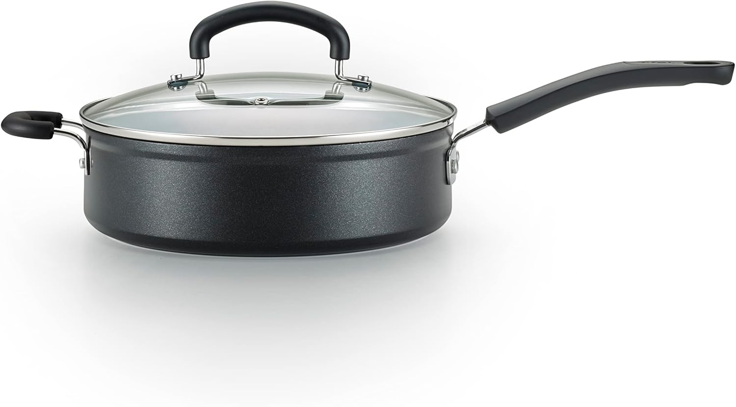 T-fal Advanced – Olla antiadherente Jumbo de 5 cuartos de galón, apta para horno, utensilios de cocina, ollas y sartenes, apto para lavavajillas,
