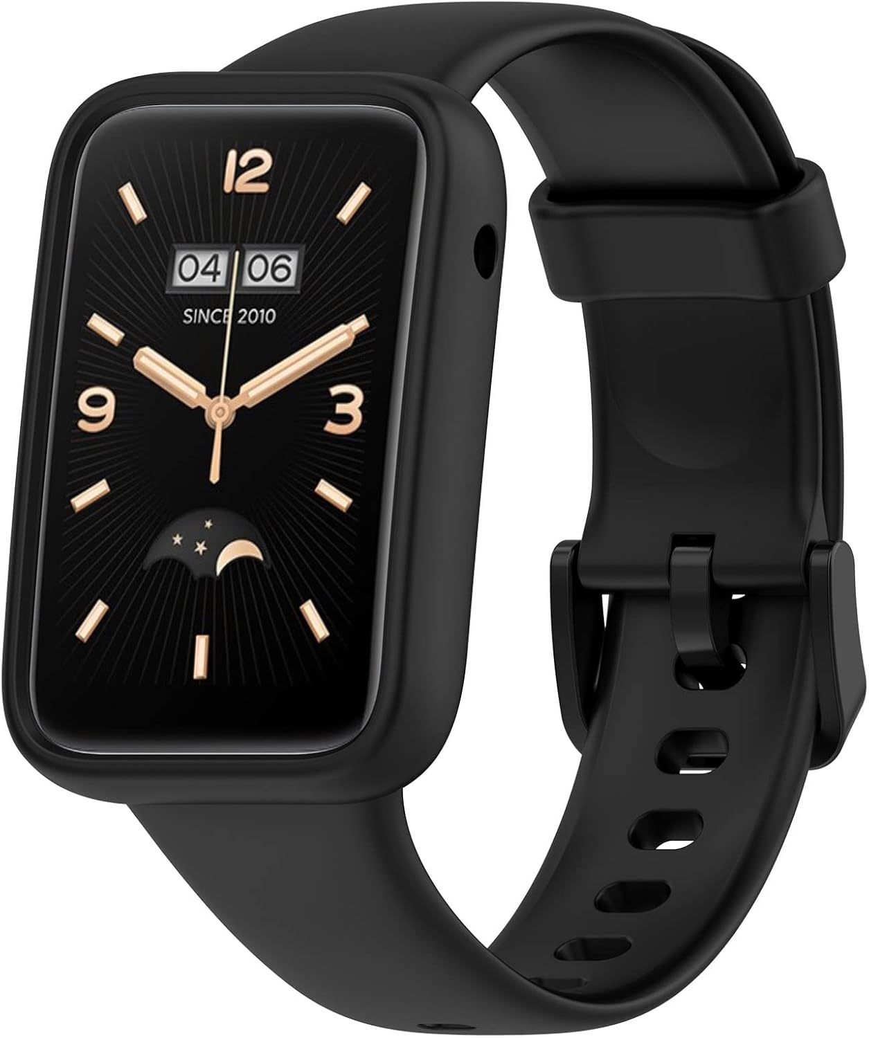 Compatible con Xiaomi Band 7 Pro Funda Protectora, Smartwatch PC Funda Protectora Carcasa Suave Negro Smartwatch Accesorios