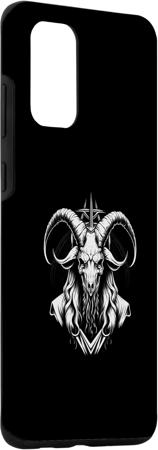 Galaxy S20+ Un Baphomet con cuernos – Una funda demoníaca gótica oculta