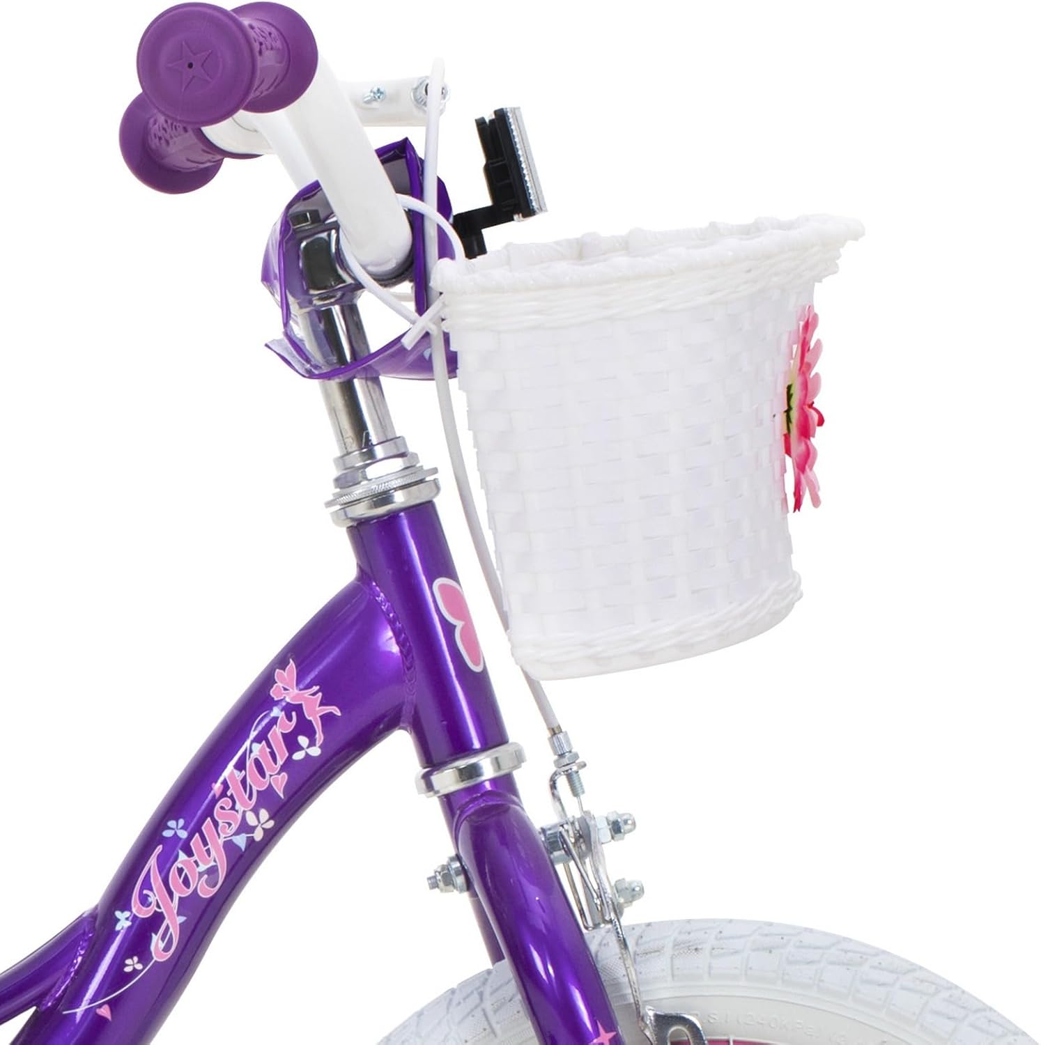 JOYSTAR Bicicleta de hadas para niñas pequeñas y niños de 2 a 9 años, bicicleta para niños de 12, 14, 16, 18 pulgadas, con ruedas de entrenamiento,