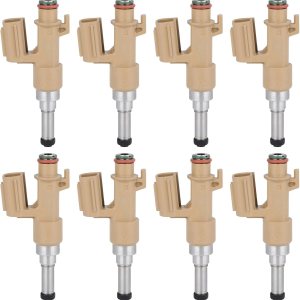 8 inyectores de combustible SCITOO de 12 agujeros aptos para Toyota Tundra 2007  para Toyota Tundra 2008  23250-381023209-0911023209-39135FJ1085 8 inyectores de combustible SCITOO de 12 agujeros aptos para Toyota Tundra 2007  para Toyota Tundra 2008  23250-381023209-0911023209-39135FJ1085