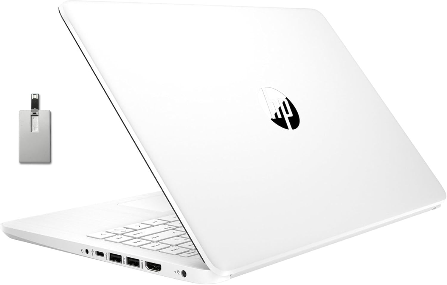 HP Stream – Laptop con pantalla HD de 14pulgadas, Intel Celeron N4020, 4GB de RAM, eMMC de 64GB, gráficos Intel UHD 600, 1 año de Office, HDMI,