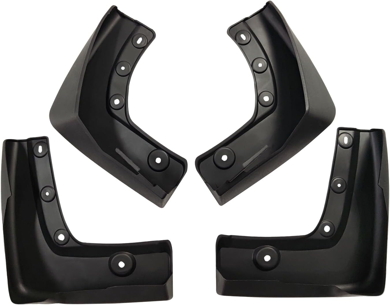 Muslogy Guardabarros delantero y trasero para Pilot 2023 2024, accesorios de piloto compatibles con Honda Pilot 2024 2023 Sport EX-L TrailSport
