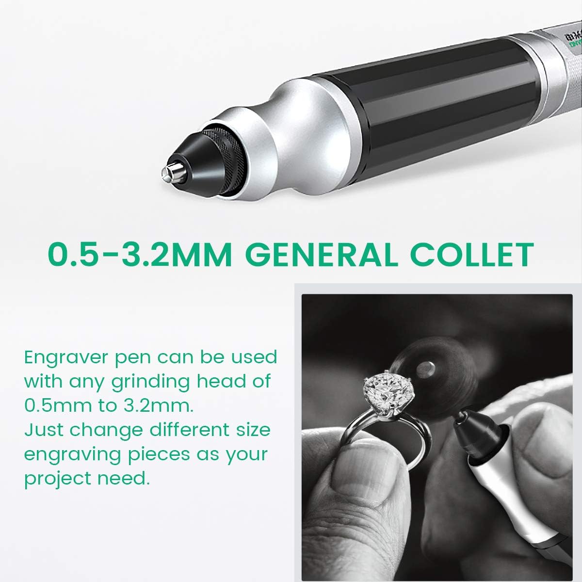 Pluma de grabado, grabador eléctrico, recargable, inalámbrico, kit de herramientas rotativas para bricolaje, para joyería de metal, madera, grabado,