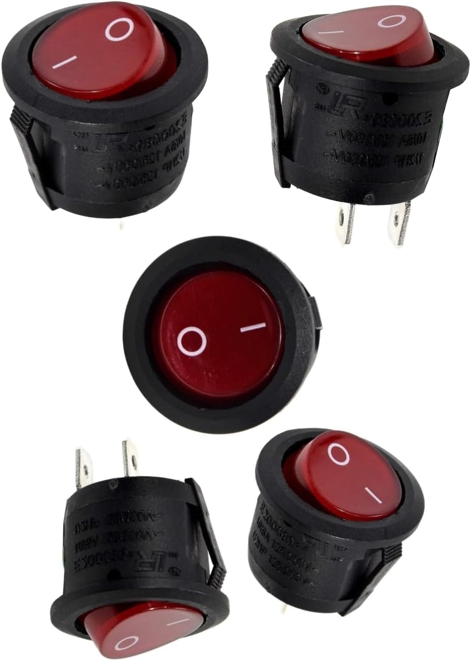 (5 unidades) 440003992 Reemplazo del interruptor de encendido y apagado para aspiradora vertical Hoover 270046001 Windtunnel UH70800, UH70810,
