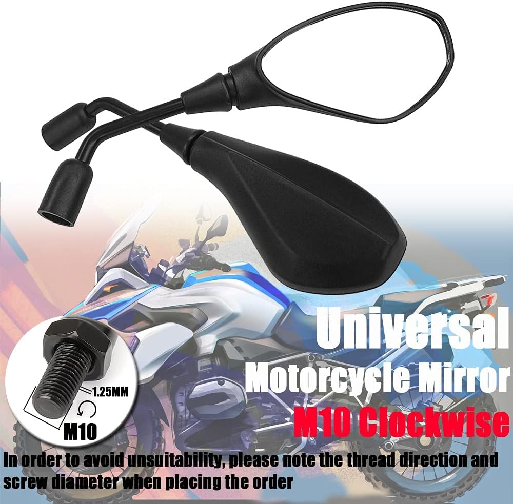 para Kawasaki  para Versys 1000 650 2009-2020 2021 espejos de motocicleta retrovisor lateral retrovisor espejo retrovisor espejo retrovisor