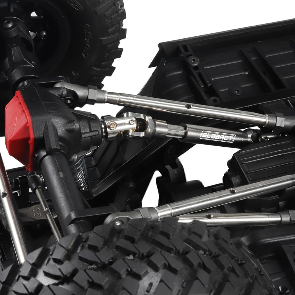Eje de transmisión RC de acero inoxidable para 110 RC Crawler Car TRX4 Axial SCX10 Piezas de actualización (2.362-2.992 in)