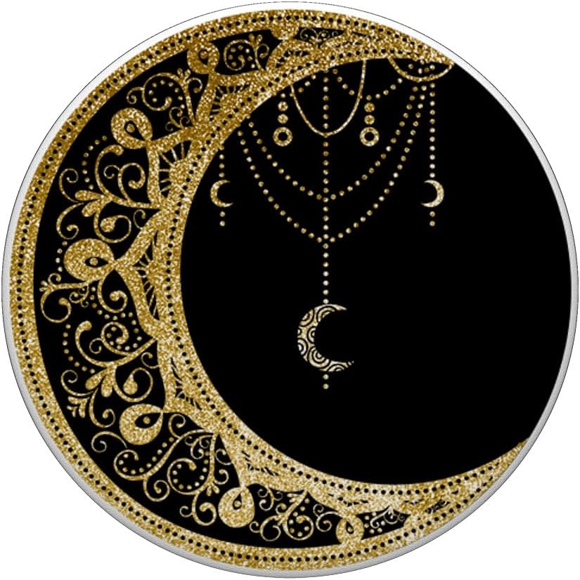 Astrología Pagan Wicca Regalo de bruja atrapasueños cristales Moon PopSockets PopGrip agarre intercambiable para teléfonos y tabletas