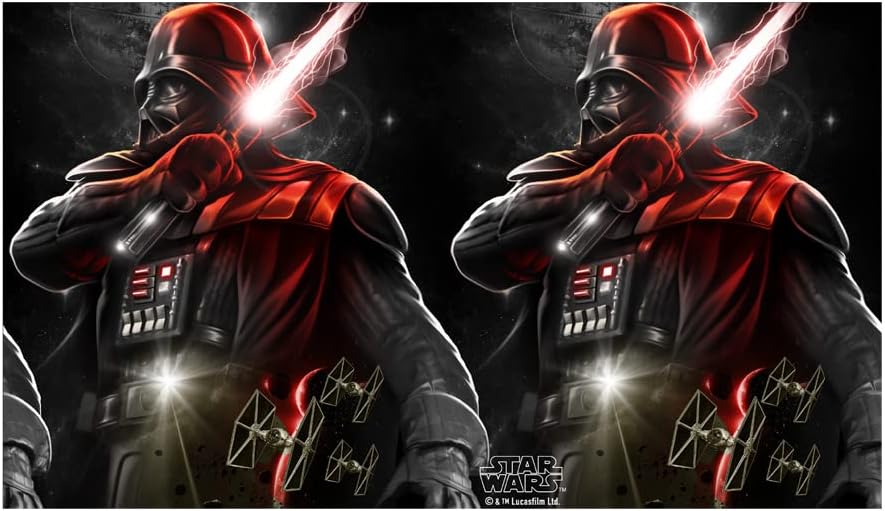 Star Wars Dark Lord – Botella de agua de acero inoxidable de 17 onzas, multicolor