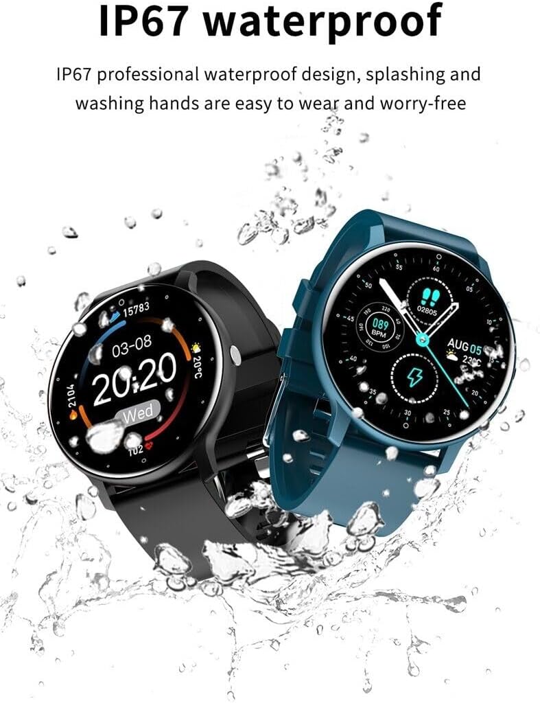 Para Samsung Galaxy A11 FK Trading Smart Watch, reloj de seguimiento de actividad física para hombres y mujeres, IP67 impermeable pantalla táctil