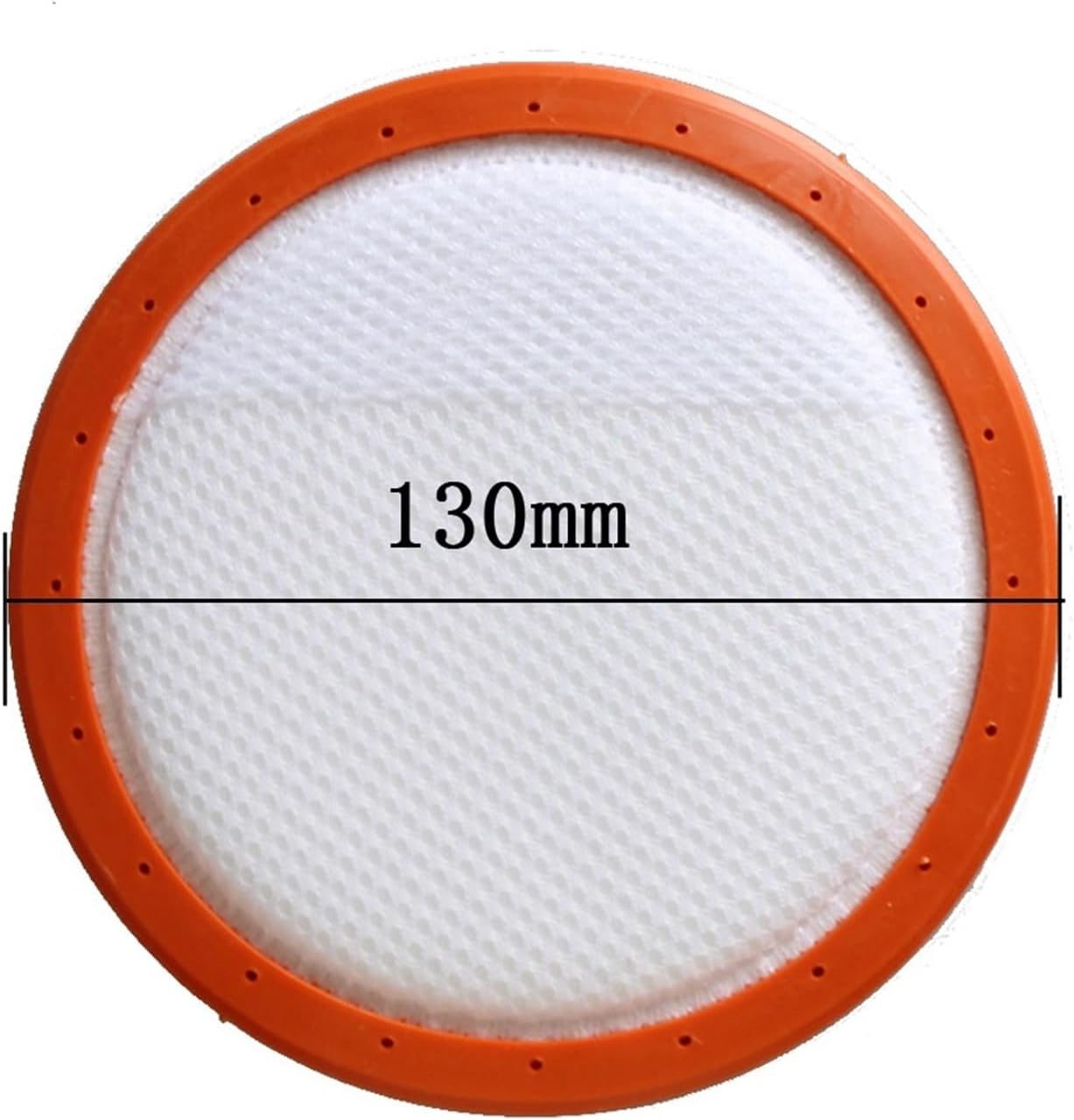 146mm130mm Washable Vacuum Cleaner Filter,Round,High Pressure Filter Cotton Filter Element HEPA.Compatible for Midea C3-L148B C3-L143B VC14A1-VC