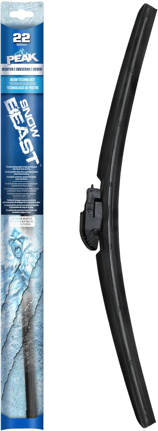 PEAK Snow Beast – Limpiaparabrisas de invierno, 22 pulgadas