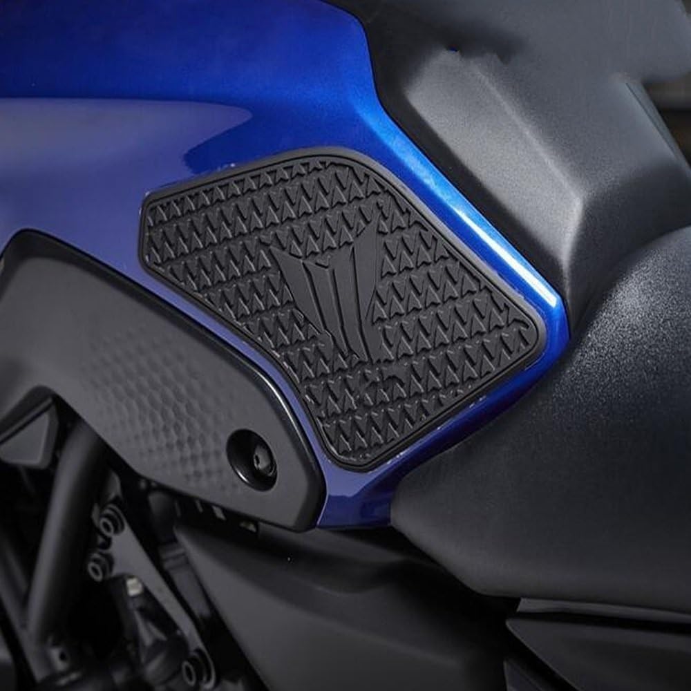 Fuel Tank Sticker Decal Motorcycle Accessories Non-Slip Side Fuel Tank Stickers 2021 2022 2023 for Y&AMAHA MT07 MT-07 MT 07 Waterproof Pad Rubber