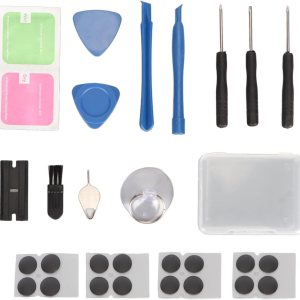 Diyeeni 16Pcs Laptop Feet, Non Slip Replacement Bottom Case Feet, with Professional Repair Tool Kit, Bottom Base Feet Foot Pad Compatible for Diyeeni 16Pcs Laptop Feet, Non Slip Replacement Bottom Case Feet, with Professional Repair Tool Kit, Bottom Base Feet Foot Pad Compatible for