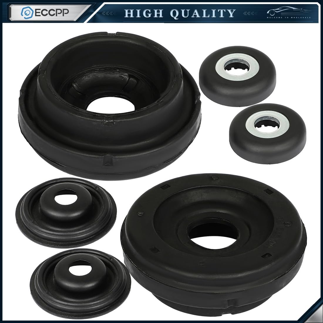 Piezas de repuesto para soportes de puntal delantero izquierdo y derecho para Chevrolet Aveo 2004-2011 Aveo5 2007-2011 Mod-ZX1-24895