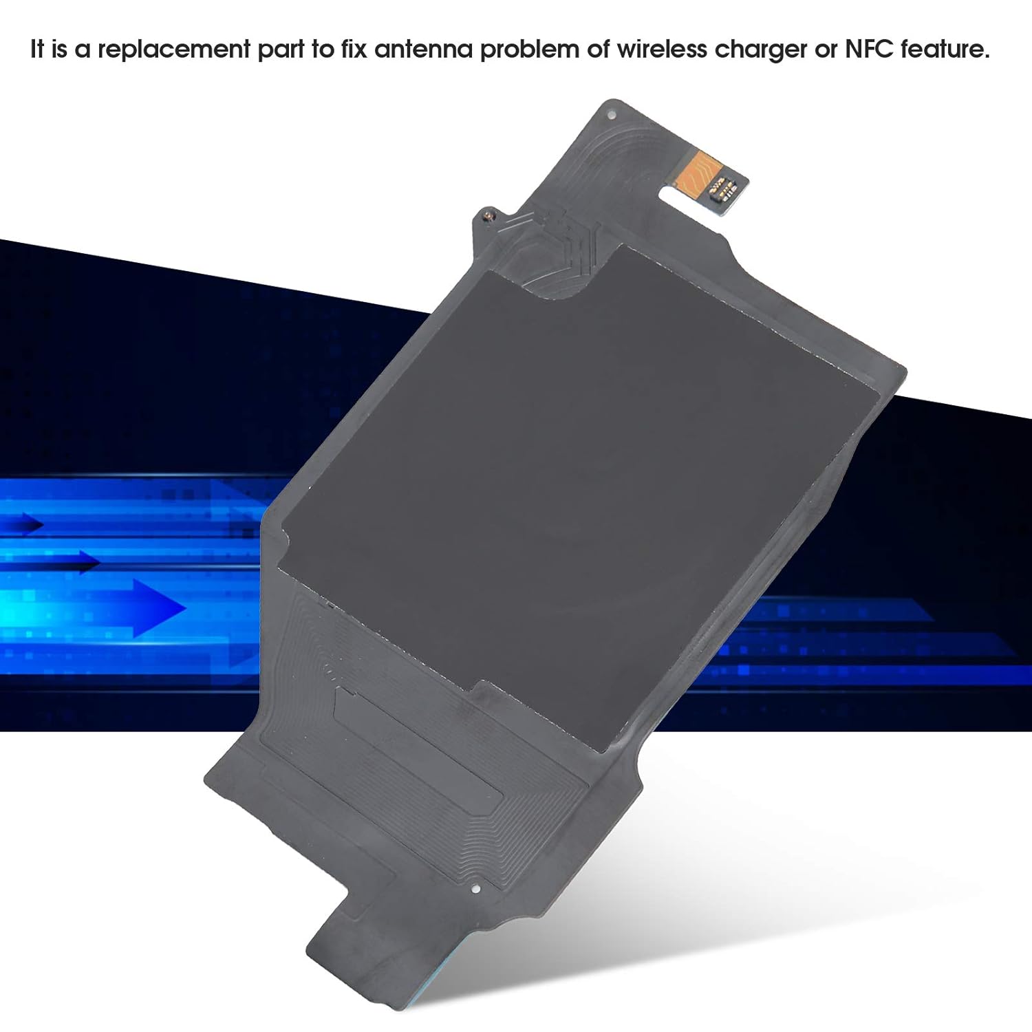 Cable de carga inalámbrica de la etiqueta engomada de la bobina de la flexión de la antena NFC para Samsung S20 Ultra 5G G988BDS