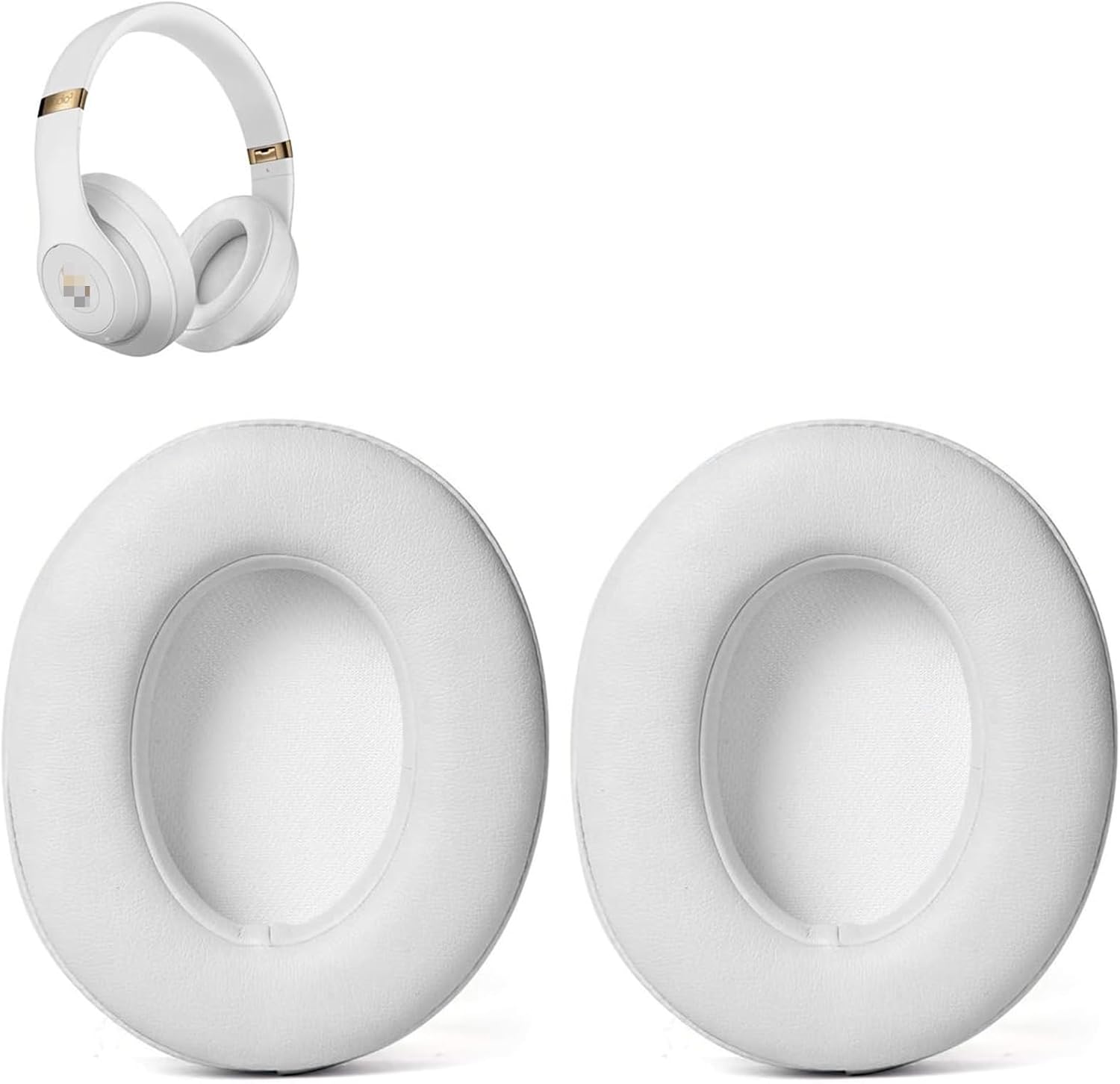 Studio 3 – Almohadillas de repuesto para auriculares Beats Studio 2 y Studio 3 con cable e inalámbricos, almohadillas de espuma viscoelástica con