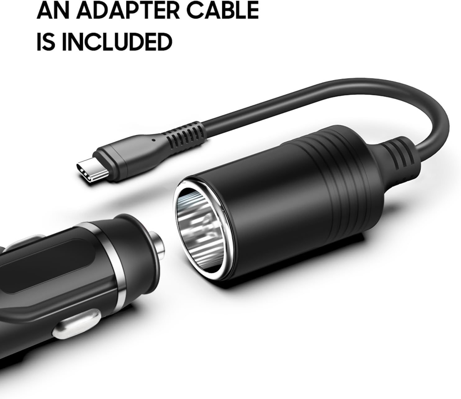 KFD Adaptador de CC para cargador de automóvil de 12 V-24 V para Resmed AirSense 11 y ResMed AirMini convertidor de CC CPAP Cable de alimentación de